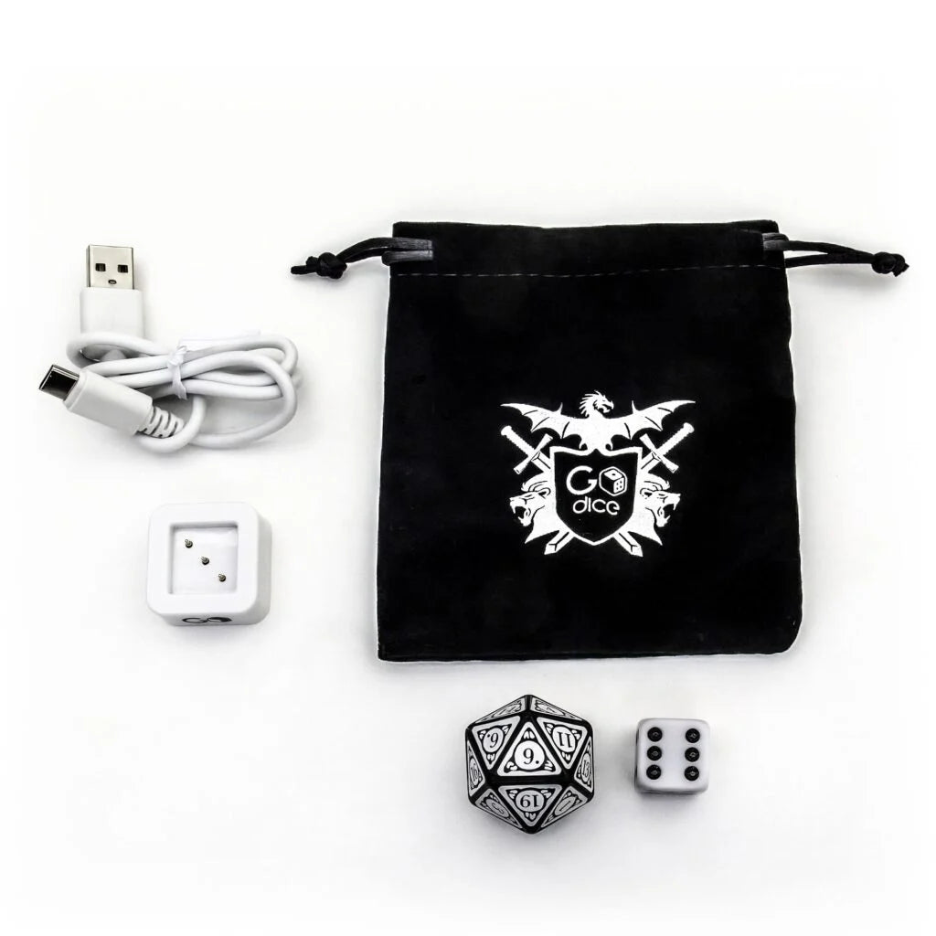 what is in the box of The 20 Sided Dice