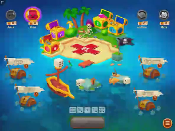 Load video: Ship Captain Crew in Smart Dice Set App